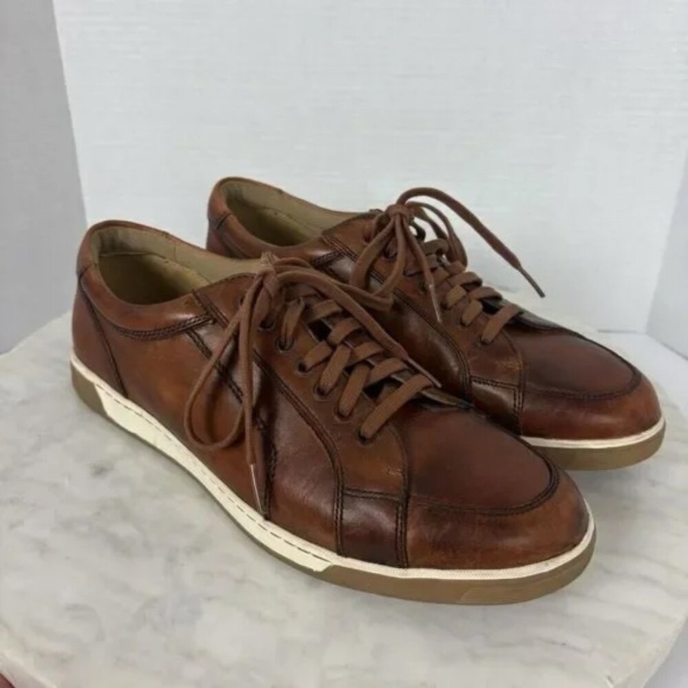Mens Cole Haan Brown Leather Shoes Size 9.5 Vartan Sport English Countryside